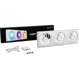 be quiet! Light Wings Pro IO 360mm ventilateurs de boîtier RGB  Blanc, 3 pièces, 360 x 120 x 28 mm