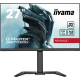 iiyama G-Master Red Eagle GB2770QSU-B5 27"  27" Gaming Moniteur Noir (Mat), 165 Hz, HDMI, DisplayPort, USB, Audio, AMD Free-Sync