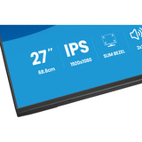 iiyama ProLite X2797HSU-B1 27" Moniteur Noir (Mat), 1x DisplayPort, 1x HDMI, 2x USB-C, 2x USB-A, 120 Hz, 68,6 cm (27"), 1920 x 1080 pixels, Full HD, LED, 4 ms, Noir