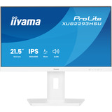 iiyama ProLite XUB2293HSU-W7 21.5" Moniteur  Blanc (mat), 100 Hz, HDMI, DisplayPort, audio, USB