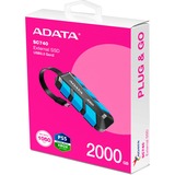 ADATA  SSD externe Noir/Bleu