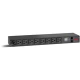 APC AP7900B unité de distribution d'énergie 8 sortie(s) CA 1U Noir, Commande de puissance Noir, Commutable, 1U, horizontale, Noir, 8 sortie(s) CA, NEMA 5–15P