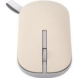 ASUS Marshmallow Mouse MD100 souris Bureau Ambidextre RF sans fil + Bluetooth Optique 1600 DPI Beige/gris, Ambidextre, Optique, RF sans fil + Bluetooth, 1600 DPI, Beige, Vert