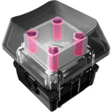 ASUS ROG PBT Doubleshot Keycap-Set für ROG RX Switches, Keycaps Noir