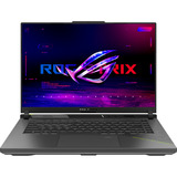 ASUS ROG Strix G16 G614FR-S5034W AMD Ryzen™ 9 9955HX Ordinateur portable 40,6 cm (16") WQXGA 32 Go DDR5-SDRAM 1 To SSD NVIDIA GeForce RTX 5070 Ti Wi-Fi 6E (802.11ax) Windows 11 Home Allemand Noir, Vert, Gris 16" PC portable gaming  Gris/néon vert | AMD Ryzen™ 9 | 2,5 GHz | 40,6 cm (16") | 2560 x 1600 pixels | 32 Go | 1 To