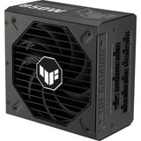 ASUS TUF Gaming Gold alimentation modulaire 850 watt Noir, 1x 12V-2x6, 3x PCIe, 850 W, 100 - 240 V, 130 W, 850 W, 130 W, 9,6 W