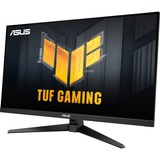 ASUS TUF Gaming VG328QA1A 32" Moniteur Noir/argent, 1x DisplayPort, 2x HDMI, 170 Hz, 2x HDMI, DisplayPort, 170 Hz