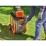 BLACK+DECKER BEGAS5800-QS broyeur 2800 W 45 L, Broyeuse Noir/Orange