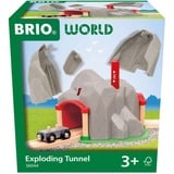 BRIO World Tunnel avec fonction d'explosion, Train 