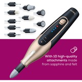 Beurer MP 84 Special Edition, Soin des ongles Or