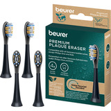 Beurer SC Premium Effaceur de Plaque Green Planet, Tête brosse à dent électrique Noir