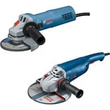 Bosch BOSCH GWS 22-230 J + GWS CARTON, Meuleuse d'angle Bleu, 6500 tr/min, 23 cm, Secteur, 5,5 kg
