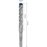 Bosch Expert Foret SDS plus-7X, Perceuse Marteau perforateur, Hammer drill bit, 1,5 cm, 465 mm, Béton, pierre, 40 cm