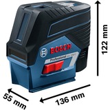 Bosch GCL 2-50 C Niveau de pointage 20 m 650 nm (<1 mW), Laser Cross Ligne Bleu/Noir, 20 m, 0,3 mm/m, 4°, 50 m, Rouge, 650 nm (<1 mW)