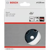 Bosch Plateaux de ponçage à 8 trous, Patin de ponçage Noir, 1 pièce(s)