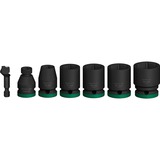 Bosch Set d'embouts à douille d'impact PRO 1/2", 7 pièces, Clés mixtes à cliquet Noir