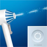 Braun AquaCare 4 jet dentaire, Soins buccaux Blanc, Blanc, Irrigateur oral sans fil, Brosse à dents rotative oscillante, Boutons, Batterie