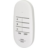 Brennenstuhl Comfort-Line Mini Radio Switching Set 3+1 , Switch socket Blanc