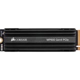 Corsair Force Series MP600 Rev 2, 2 To SSD Noir, CSSD-F2000GBMP600R2, Gen4 PCIe x4 NVMe, M.2 2280