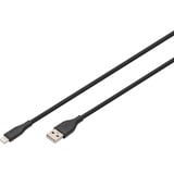 Digitus Câble en silicone USB 2.0 USB-A > Lightning, certifié MFI Noir