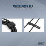 Digitus Câble en silicone USB 2.0 USB-A > Lightning, certifié MFI Noir