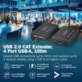 Digitus DA-73120, Rallonge USB Noir