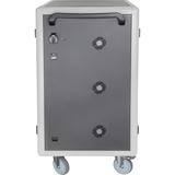 Digitus DN-45002 chariot et rangement roulant Autonome Noir station de recharge Noir, 30x USB-A, Autonome, Noir, Sol, Acrylonitrile-Butadiène-Styrène (ABS), Aluminium, Acier, Ordinateur portable, 39,6 cm (15.6")