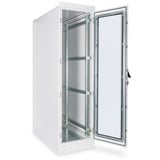 Digitus Industrial Network Cabinet, Indoor, IP55, Armoire informatique Gris clair, Indoor, IP55, Rack autonome, 42U, 1500 kg, Verrouillage des touches, Gestion optimisée des câbles, Gris