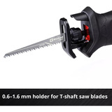 EINHELL Scie sabre universelle sans fil Power X-Change TE-AP 18/13 Li - Solo, 18 Volts Rouge/Noir