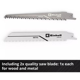EINHELL TE-AP 18/13 Li - Solo, 4326315, Scie sabre Rouge/Noir