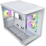 FSP S380-WA Micro Tower Blanc boîtier midi tower Blanc | 2x USB-A | 1x USB-C | RGB | Window