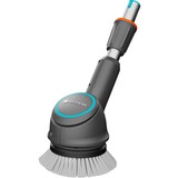 GARDENA AquaBrush Universal nettoyeur multi-usages sans fil 04/18V P4A Solo, Nettoyant pour sols dur Gris/Turquoise, 14842-55, POWER FOR ALL ALLIANCE, batterie et chargeur non inclus
