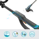 GARDENA Coupe-bordures sans fil PowerTrim 30/18V P4A Gris/Turquoise
