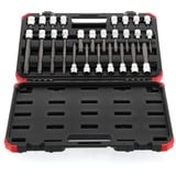 GEDORE embouts de tournevis rouges 1/2" XZN, Clés mixtes à cliquet Noir/Rouge