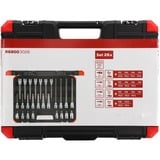 GEDORE embouts de tournevis rouges 1/2" XZN, Clés mixtes à cliquet Noir/Rouge