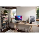 HP Series 5 23.8 inch FHD Monitor with Speakers - 524sa 23.8"  Blanc/Argent, 60,5 cm (23.8"), 1920 x 1080 pixels, Full HD, LCD, 5 ms, Argent