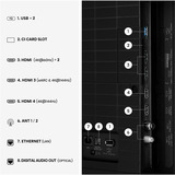 Hisense ULED 50E8S MiniLED 50" 4K Ultra HD TV QLED Noir/gris foncé, 127 cm (50"), 3840 x 2160 pixels, ULED, Smart TV, Wifi, Noir