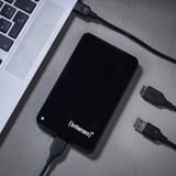Intenso 2,5" Memory Case disque dur externe 4000 Go Noir Noir, 5" Memory Case, 4000 Go, 2.5", 3.2 Gen 1 (3.1 Gen 1), 5400 tr/min, Noir