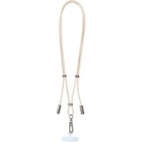 Intenso Cell Phone Charging Lanyard 7991001, Câble Beige