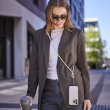 Intenso Lanière pour téléphone portable et câble de charge/données Beige