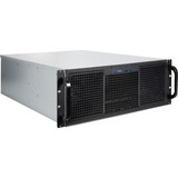 Inter-Tech 4U 40255 Support Noir, Gris, Serveur de logement Noir, Support, Serveur, Noir, Gris, ATX, EATX, micro ATX, Mini-ATX, Mini-ITX, SSI CEB, Acier, Alarme, HDD, Réseau, Énergie