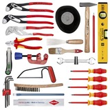 KNIPEX Coffret à outils "BIG Basic Move" Sanitaire, 31 pièces, Set d'outils Noir