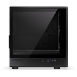 Krux Helio boîtier mini tower Noir | 1x USB-A | 1x USB-C | Window