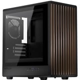 Krux  boîtier mini tower Noir | 1x USB-A | 1x USB-C | Window
