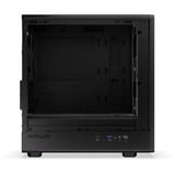 Krux  boîtier mini tower Noir | 1x USB-A | 1x USB-C | Window