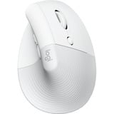 Logitech Lift pour Mac souris ergonomique vertical - Droitier Blanc, 400 - 4000 dpi, Bluetooth Low Energy