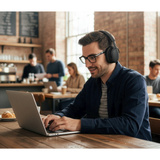 Medion Life HX-1 Plus ANC Casque Over-Ear   Noir