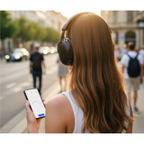 Medion Life HX-1 Plus ANC Casque Over-Ear   Noir