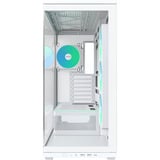 Montech TG3 White boîtier midi tower Blanc | 2x USB-A | 1x USB-C | RGB | Window