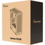 Ocypus  boîtier mini tower Noir | 3x USB-A | Window